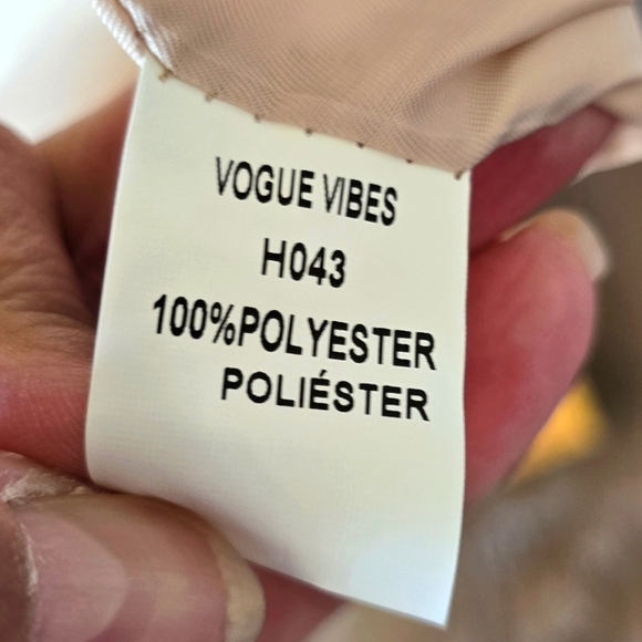 Elegant Double Breasted Cream Jacket - Picture 10 of 11